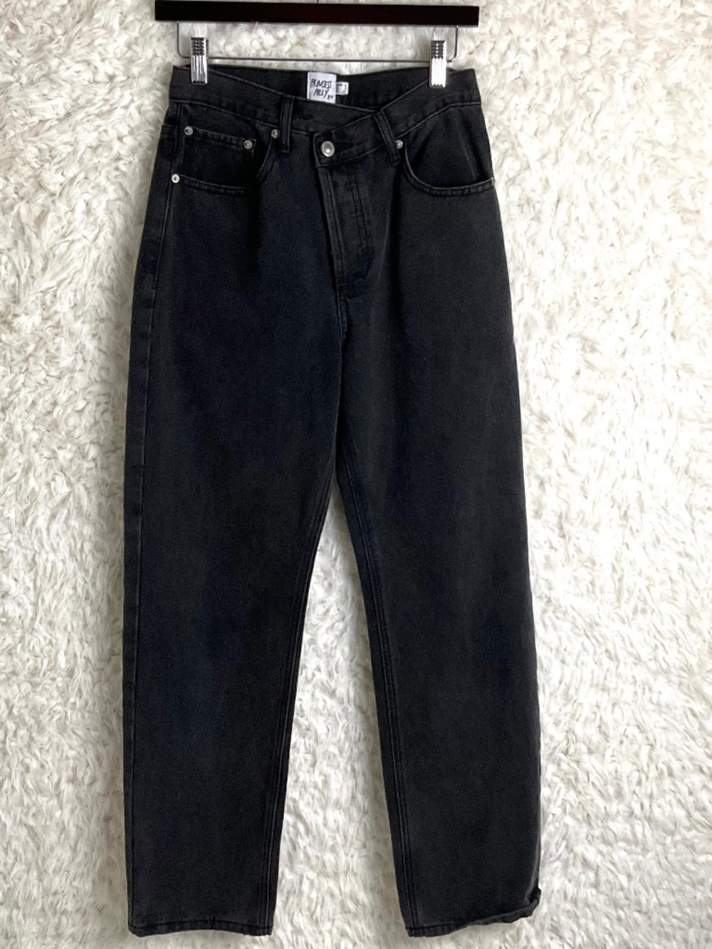 PRINCESS POLLY WOMEN'S BLACK DENIM JEANS~SIZE 2!